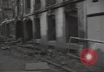 Image of bombed-out buildings Caen France, 1944, second 36 stock footage video 65675075099