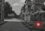 Image of bombed-out buildings Caen France, 1944, second 40 stock footage video 65675075099