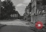 Image of bombed-out buildings Caen France, 1944, second 43 stock footage video 65675075099