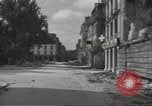 Image of bombed-out buildings Caen France, 1944, second 44 stock footage video 65675075099