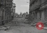 Image of bombed-out buildings Caen France, 1944, second 51 stock footage video 65675075099