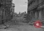 Image of bombed-out buildings Caen France, 1944, second 53 stock footage video 65675075099