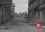 Image of bombed-out buildings Caen France, 1944, second 57 stock footage video 65675075099