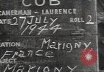 Image soldats des États-Unis Marigny France, 1944, de la seconde 4 séquences d'archives historiques vidéo 65675075104