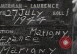 Image 1re Division des soldats Marigny France, 1944, de la seconde 26 séquences d'archives historiques vidéo 65675075105