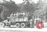 Image Des prisonniers allemands Cerisy-la-Forêt Normandie France, 1944, de la seconde 62 séquences d'archives historiques vidéo 65675075107