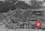 Image États-Unis obusier Cerisy-la-Forêt Normandie France, 1944, de la seconde 5 séquences d'archives historiques vidéo 65675075108