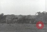 Image of cutting through hedgerows with tanks Marigny France, 1944, second 7 stock footage video 65675075114