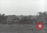 Image of cutting through hedgerows with tanks Marigny France, 1944, second 8 stock footage video 65675075114