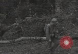 Image of cutting through hedgerows with tanks Marigny France, 1944, second 14 stock footage video 65675075114