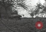 Image of cutting through hedgerows with tanks Marigny France, 1944, second 24 stock footage video 65675075114