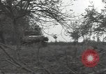 Image of cutting through hedgerows with tanks Marigny France, 1944, second 25 stock footage video 65675075114