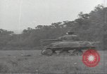 Image of cutting through hedgerows with tanks Marigny France, 1944, second 31 stock footage video 65675075114