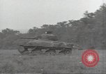 Image of cutting through hedgerows with tanks Marigny France, 1944, second 36 stock footage video 65675075114
