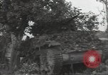 Image of cutting through hedgerows with tanks Marigny France, 1944, second 44 stock footage video 65675075114