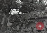 Image of cutting through hedgerows with tanks Marigny France, 1944, second 46 stock footage video 65675075114