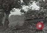 Image of cutting through hedgerows with tanks Marigny France, 1944, second 48 stock footage video 65675075114