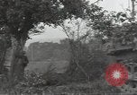 Image of cutting through hedgerows with tanks Marigny France, 1944, second 49 stock footage video 65675075114