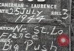 Image of Operation Cobra Saint Lo France, 1944, second 4 stock footage video 65675075120
