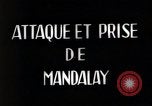 Image les troupes japonaises Mandalay Birmanie, 1943, de la seconde 5 séquences d'archives historiques vidéo 65675075128