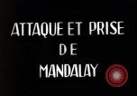 Image les troupes japonaises Mandalay Birmanie, 1943, de la seconde 6 séquences d'archives historiques vidéo 65675075128