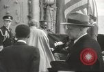 Standbild Franklin Roosevelt Ägypten Suez Canal, 1945, aus Sekunde 39 historischem Filmmaterial Videoclip 65675075145