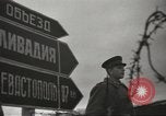 Image of Soviet guard Yalta Crimea Ukraine, 1945, second 9 stock footage video 65675075146