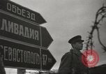 Image of Soviet guard Yalta Crimea Ukraine, 1945, second 11 stock footage video 65675075146