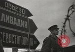 Image of Soviet guard Yalta Crimea Ukraine, 1945, second 12 stock footage video 65675075146