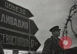 Image of Soviet guard Yalta Crimea Ukraine, 1945, second 13 stock footage video 65675075146