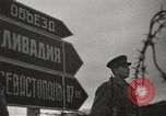 Image of Soviet guard Yalta Crimea Ukraine, 1945, second 16 stock footage video 65675075146