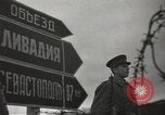 Image of Soviet guard Yalta Crimea Ukraine, 1945, second 18 stock footage video 65675075146