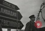 Image of Soviet guard Yalta Crimea Ukraine, 1945, second 19 stock footage video 65675075146