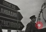 Image of Soviet guard Yalta Crimea Ukraine, 1945, second 20 stock footage video 65675075146