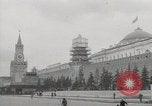 Image of Red Square and Kremlin buildings Moscow Russia Soviet Union, 1947, second 1 stock footage video 65675075162