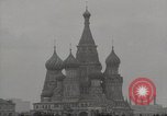 Image of Red Square and Kremlin buildings Moscow Russia Soviet Union, 1947, second 41 stock footage video 65675075162