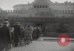 Image of Lenin Tomb Moscow Soviet Union, 1947, second 4 stock footage video 65675075166