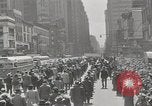 Image of parade New York City USA, 1947, second 5 stock footage video 65675075171