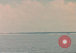 Standbild U-Boot USS Bluegill (SS-242) Tanks Pratas Insel Pratas Insel, 1945, aus Sekunde 28 historischem Filmmaterial Videoclip 65675075186
