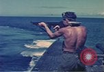 Standbild USS Bluegill SS-242 Saipan Marianen, 1945, aus Sekunde 6 historischem Filmmaterial Videoclip 65675075187