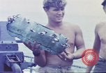 Standbild USS Bluegill SS-242 Saipan Marianen, 1945, aus Sekunde 55 historischem Filmmaterial Videoclip 65675075188