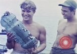 Standbild USS Bluegill SS-242 Saipan Marianen, 1945, aus Sekunde 57 historischem Filmmaterial Videoclip 65675075188