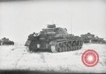 Image of German Panzer IV tanks Eastern Front European Theater, 1941, second 21 stock footage video 65675075208