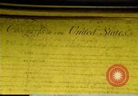 Image of Bill of Rights Washington DC USA, 1990, second 9 stock footage video 65675075214