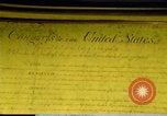 Image of Bill of Rights Washington DC USA, 1990, second 13 stock footage video 65675075214