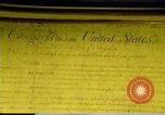 Image of Bill of Rights Washington DC USA, 1990, second 15 stock footage video 65675075214