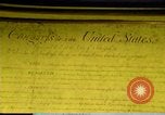 Image of Bill of Rights Washington DC USA, 1990, second 18 stock footage video 65675075214