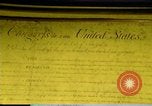 Image of Bill of Rights Washington DC USA, 1990, second 22 stock footage video 65675075214