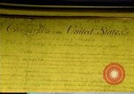 Image of Bill of Rights Washington DC USA, 1990, second 28 stock footage video 65675075214