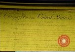 Image of Bill of Rights Washington DC USA, 1990, second 35 stock footage video 65675075214